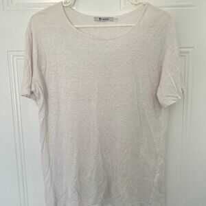 T By Alexander Wang Linen T-Shirt